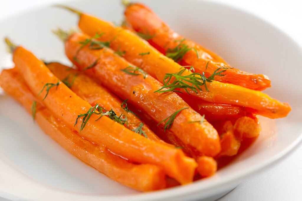 roasted carrots with dill