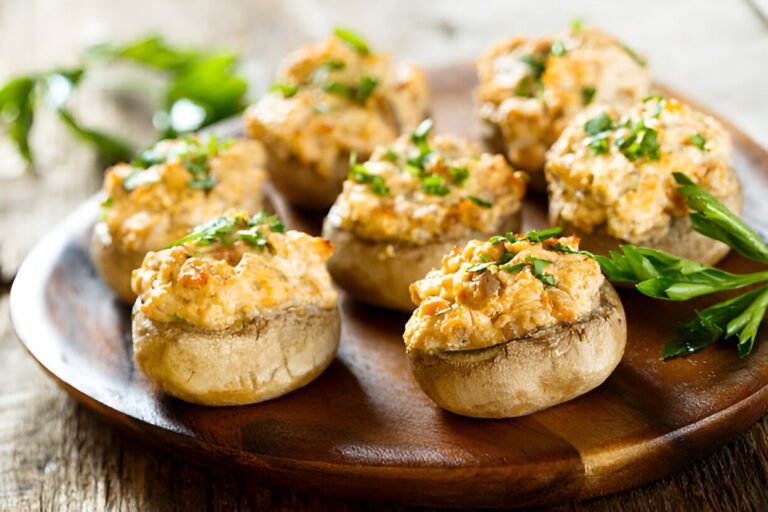 stuffed mushrooms